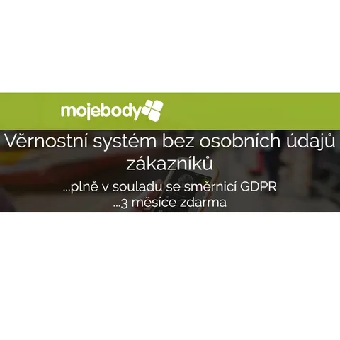 Nové webové stránky věrnostního systému Mojebody