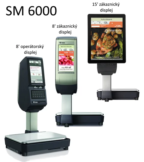 OBCHODNÍ VÁHA DIGI SM 6000